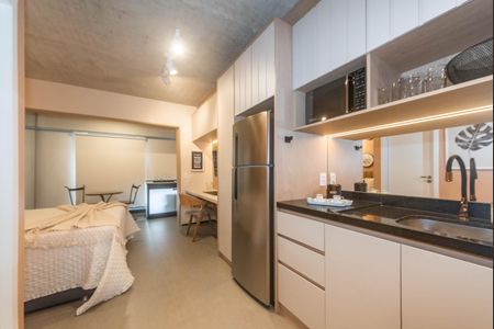 Studio para alugar com 25m², 1 quarto e sem vagaCozinha