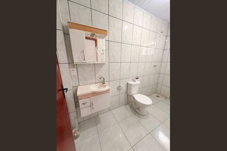 Banheiro de kitnet/studio para alugar com 1 quarto, 25m² em Jardim São Paulo, Várzea Paulista