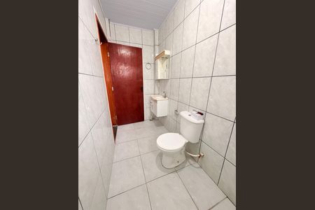 Banheiro de kitnet/studio para alugar com 1 quarto, 25m² em Jardim São Paulo, Várzea Paulista