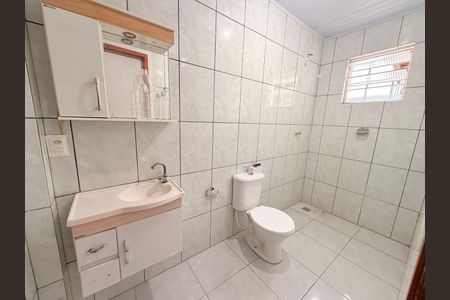 Banheiro de kitnet/studio para alugar com 1 quarto, 25m² em Jardim São Paulo, Várzea Paulista