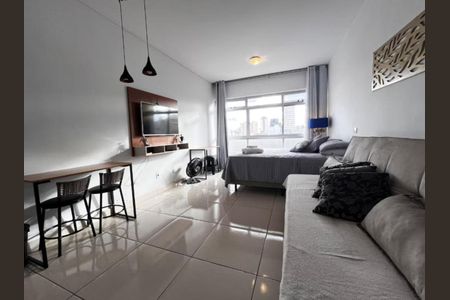 Sala de apartamento para alugar com 1 quarto, 27m² em Centro, Curitiba