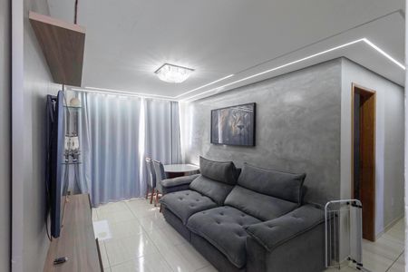 Sala de apartamento à venda com 2 quartos, 105m² em Parque Xangri-lá, Contagem