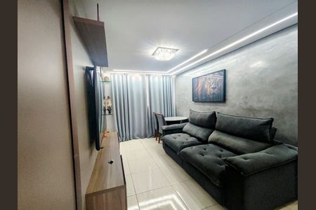 sala de apartamento à venda com 2 quartos, 105m² em Parque Xangri-lá, Contagem