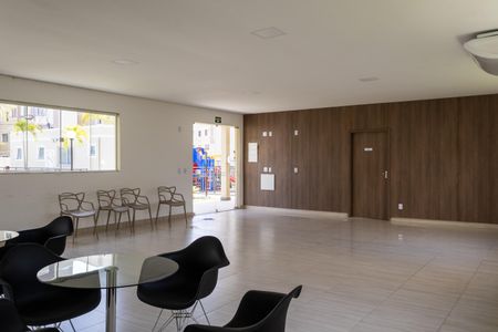 Apartamento para alugar com 44m², 2 quartos e 1 vagaÁrea comum - Salão de festas