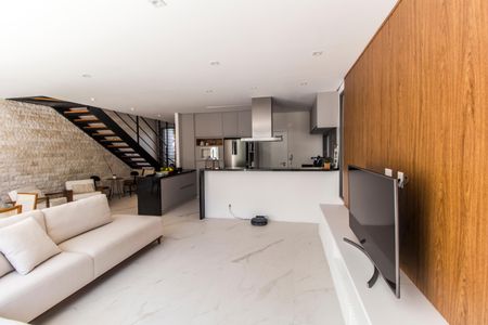 Sala  de apartamento à venda com 3 quartos, 200m² em Residencial Tambore Iii, Santana de Parnaíba