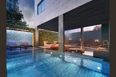 Apartamento à venda com 45m², 1 quarto e 1 vaga Apartamento à venda com 45m², 1 quarto e 1 vagaÁrea comum