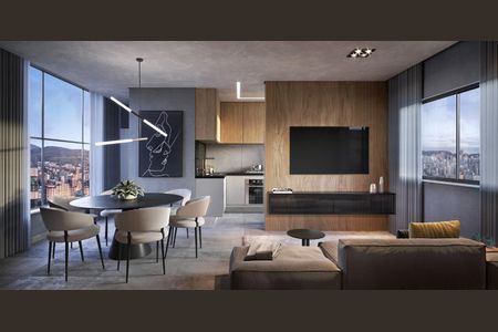 Apartamento à venda com 1 quarto, 45m² em Cruzeiro, Belo Horizonte