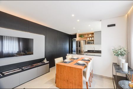 Sala  de apartamento à venda com 1 quarto, 45m² em Cruzeiro, Belo Horizonte