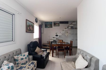 Sala de casa de condomínio à venda com 3 quartos, 90m² em Vila Dom Pedro Ii, São Paulo