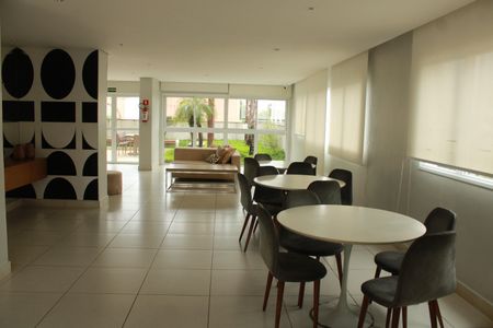 Apartamento para alugar com 58m², 2 quartos e 1 vagaÁrea comum - Salão de festas