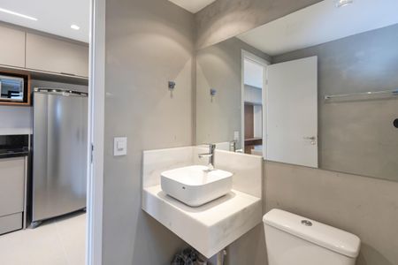 Apartamento para alugar com 27m², 1 quarto e sem vaga Apartamento para alugar com 27m², 1 quarto e sem vagaBanheiro