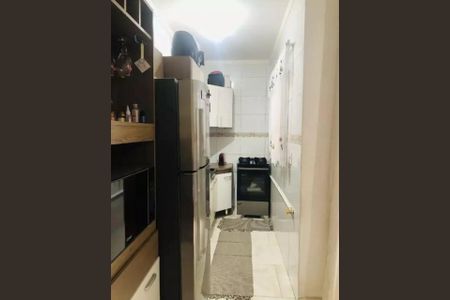 Cozinha de apartamento à venda com 2 quartos, 60m² em Vila Guiomar, Santo André