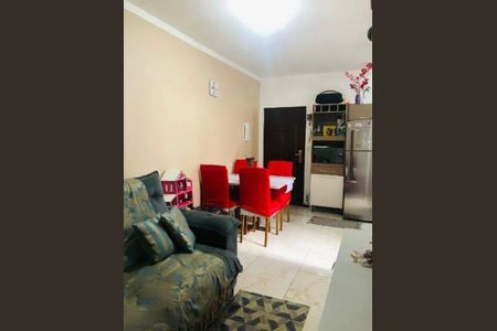 Sala de apartamento à venda com 2 quartos, 60m² em Vila Guiomar, Santo André