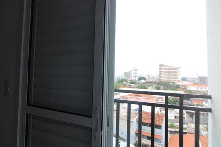 Varanda Quarto de apartamento para alugar com 1 quarto, 32m² em Vila Guilhermina, São Paulo