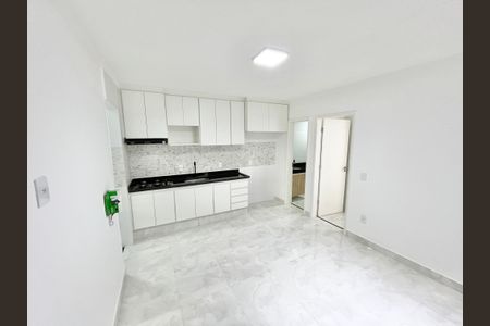 Sala/Cozinha de apartamento para alugar com 1 quarto, 38m² em Santana, São Paulo
