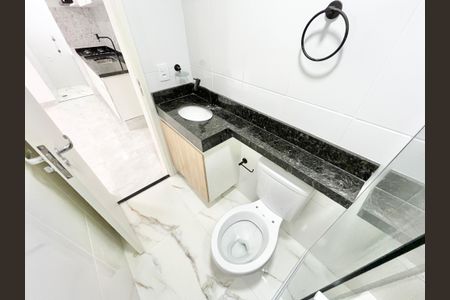 Banheiro de apartamento para alugar com 1 quarto, 38m² em Santana, São Paulo