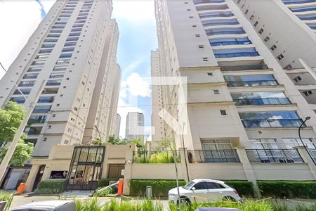 Apartamento à venda com 106m², 3 quartos e 2 vagasFachada e portaria