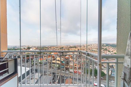 Varanda da Sala de apartamento para alugar com 2 quartos, 55m² em Vila Humaita, Santo André