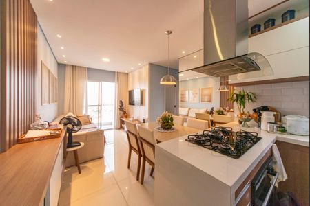 Sala de apartamento para alugar com 2 quartos, 55m² em Vila Humaita, Santo André