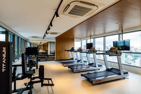 Apartamento à venda com 53m², 1 quarto e 1 vaga Apartamento à venda com 53m², 1 quarto e 1 vagaÁrea comum - Academia