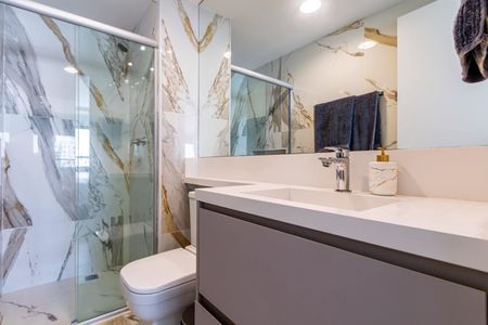 Apartamento à venda com 53m², 1 quarto e 1 vaga Apartamento à venda com 53m², 1 quarto e 1 vagaBanheiro