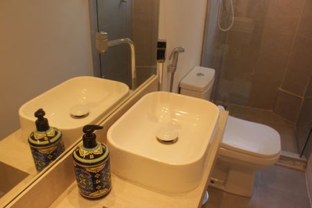 Apartamento para alugar com 134m², 3 quartos e 1 vagaBanheiro Social