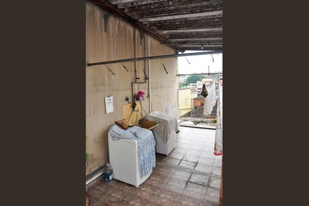 Casa para alugar com 54m², 2 quartos e sem vagaDetalhe - Área de Serviço Coletiva