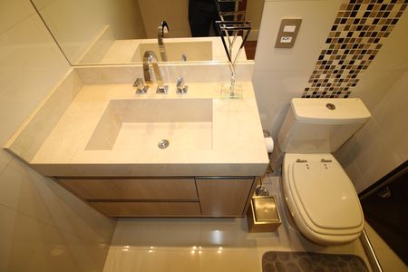 Apartamento para alugar com 100m², 3 quartos e 2 vagasBanheiro social