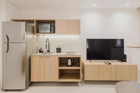 Sala/Quarto de apartamento para alugar com 1 quarto, 33m² em Pinheiros, São Paulo