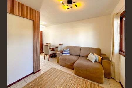 Sala de TV de apartamento para alugar com 1 quarto, 35m² em Ingleses do Rio Vermelho, Florianópolis