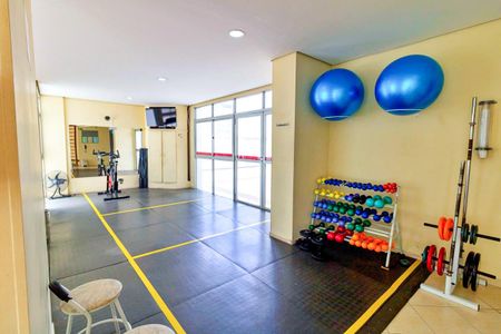 Apartamento à venda com 75m², 3 quartos e 2 vagas Apartamento à venda com 75m², 3 quartos e 2 vagasAcademia