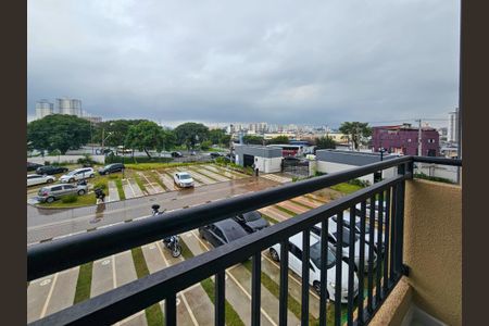 Varanda da Sala de apartamento para alugar com 2 quartos, 40m² em Santa Maria, Santo André