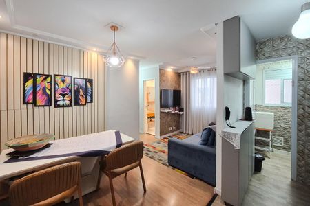 Sala de apartamento à venda com 3 quartos, 54m² em Paulicéia, São Bernardo do Campo