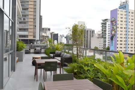 Studio para alugar com 31m², 1 quarto e 1 vagaLounge