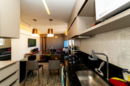 Apartamento para alugar com 56m², 2 quartos e 2 vagas Apartamento para alugar com 56m², 2 quartos e 2 vagasCozinha e Área de Serviço