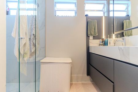 Apartamento à venda com 118m², 2 quartos e 1 vagaBanheiro da Suíte