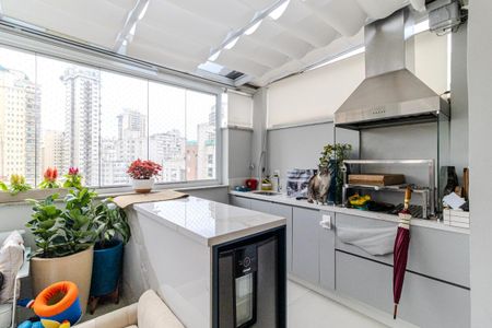 Apartamento à venda com 118m², 2 quartos e 1 vagaChurrasqueira