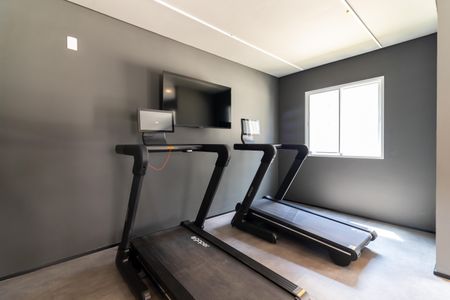Apartamento para alugar com 46m², 2 quartos e 1 vaga Apartamento para alugar com 46m², 2 quartos e 1 vagaÁrea comum - Academia