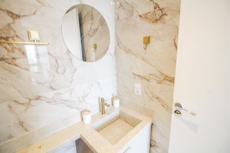 Studio para alugar com 30m², 1 quarto e 1 vaga Studio para alugar com 30m², 1 quarto e 1 vagaBanheiro