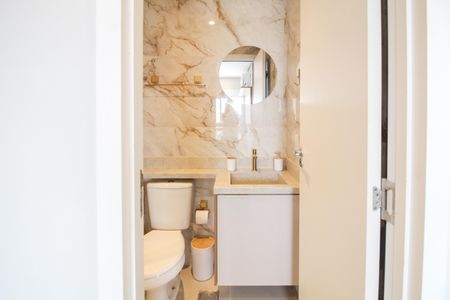 Studio para alugar com 30m², 1 quarto e 1 vaga Studio para alugar com 30m², 1 quarto e 1 vagaBanheiro