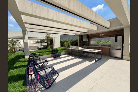 Studio para alugar com 30m², 1 quarto e 1 vaga Studio para alugar com 30m², 1 quarto e 1 vagaÁrea comum - Churrasqueira