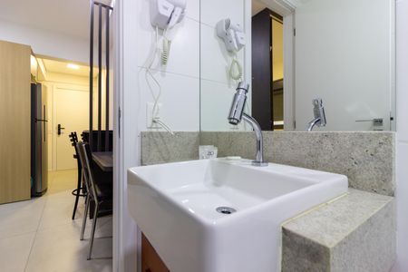 Studio para alugar com 30m², 1 quarto e sem vagaBanheiro