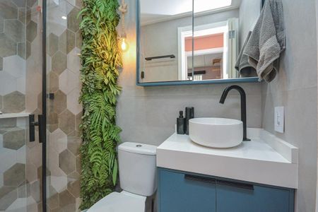 Apartamento à venda com 35m², 2 quartos e sem vaga Apartamento à venda com 35m², 2 quartos e sem vagaBanheiro