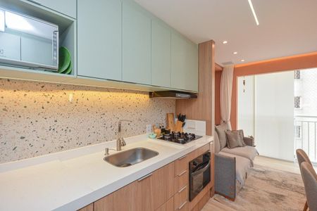 Apartamento à venda com 35m², 2 quartos e sem vaga Apartamento à venda com 35m², 2 quartos e sem vagaSala/Cozinha