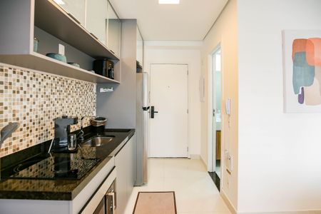 Apartamento para alugar com 25m², 1 quarto e sem vagaStudio - Quarto e Cozinha