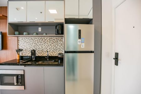 Apartamento para alugar com 25m², 1 quarto e sem vagaStudio - Quarto e Cozinha