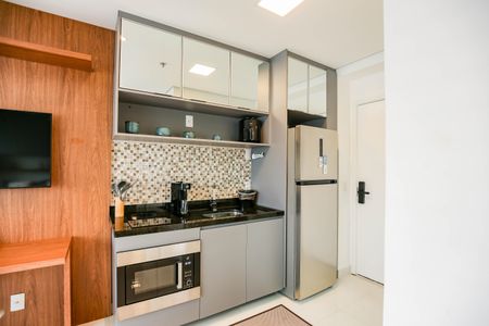 Apartamento para alugar com 25m², 1 quarto e sem vagaStudio - Quarto e Cozinha