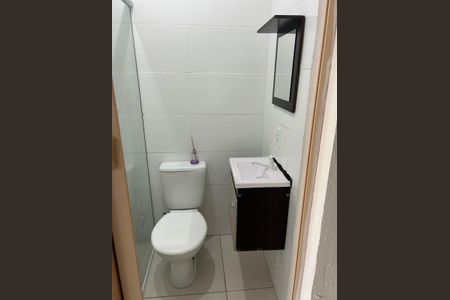 Banheiro de casa para alugar com 1 quarto, 55m² em Ratones, Florianópolis
