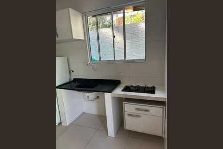 Cozinha de casa para alugar com 1 quarto, 55m² em Ratones, Florianópolis