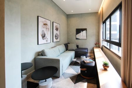 Apartamento à venda com 38m², 2 quartos e sem vagaÁrea comum - Salão de festas